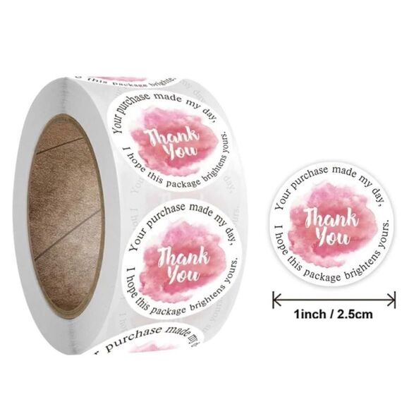 Thank You Stickers  - Picture 2 of 3